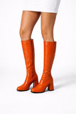 Orange Boots 12733