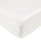 400 Thread Count 30cm Fitted Sheet - 100% Egyptian Cotton, White
