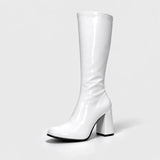 White Boots BS-12733