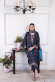 Raniya Embroidered Dhanak 3 Piece Suit Fozia