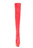 Women Thigh HIGH Kinky Over The Knee Platform Stiletto Heel Boots G-777
