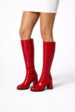 Red Patent Boots 12733