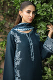 Farasha PK Embroidered Khaddar Suit Softdawn