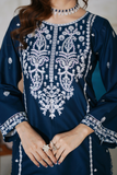 Attire Designer Embroidered Cotton Lawn 3PC Suit AD-21