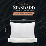Pillow Cases Pack of 4 | Brushed Microfibre | 50x75 cm