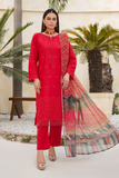 Bin Saeed Embroidered Chickenkari Lawn Suit BS-108
