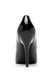 Pointy Toe Court Shoes Black Patent Stiletto Heel Formal Elegant G-924