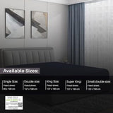 Shrinkage and Fade Resistant Deep Fitted Microfiber Sheets 30cm- Navy Blue