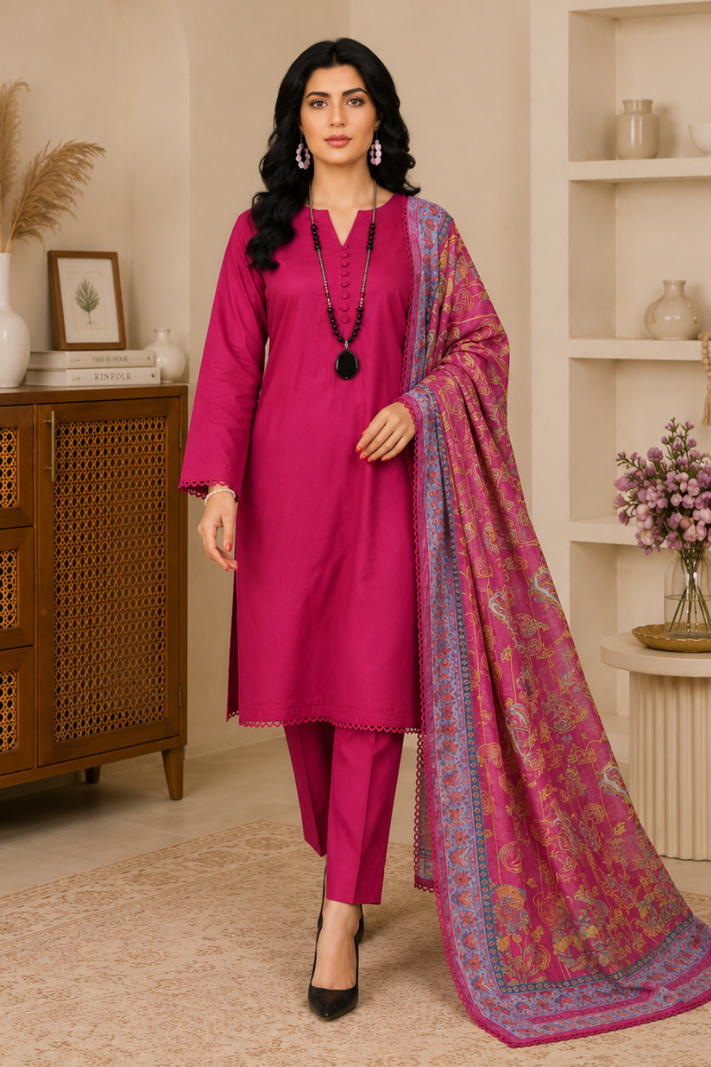 Dynia's By Bin Saeed Lawn Suit BS-109 - Pakistani Lawn Suits