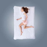 800 Thread 100% Egyptian Cotton Duvet Cover Set - White