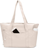 Women’s 24L Large Travel Tote Bag with Zip Closure