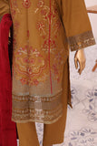 Nau Bahar Dhanak Embroidered Suit with Velvet Shawl NB-02