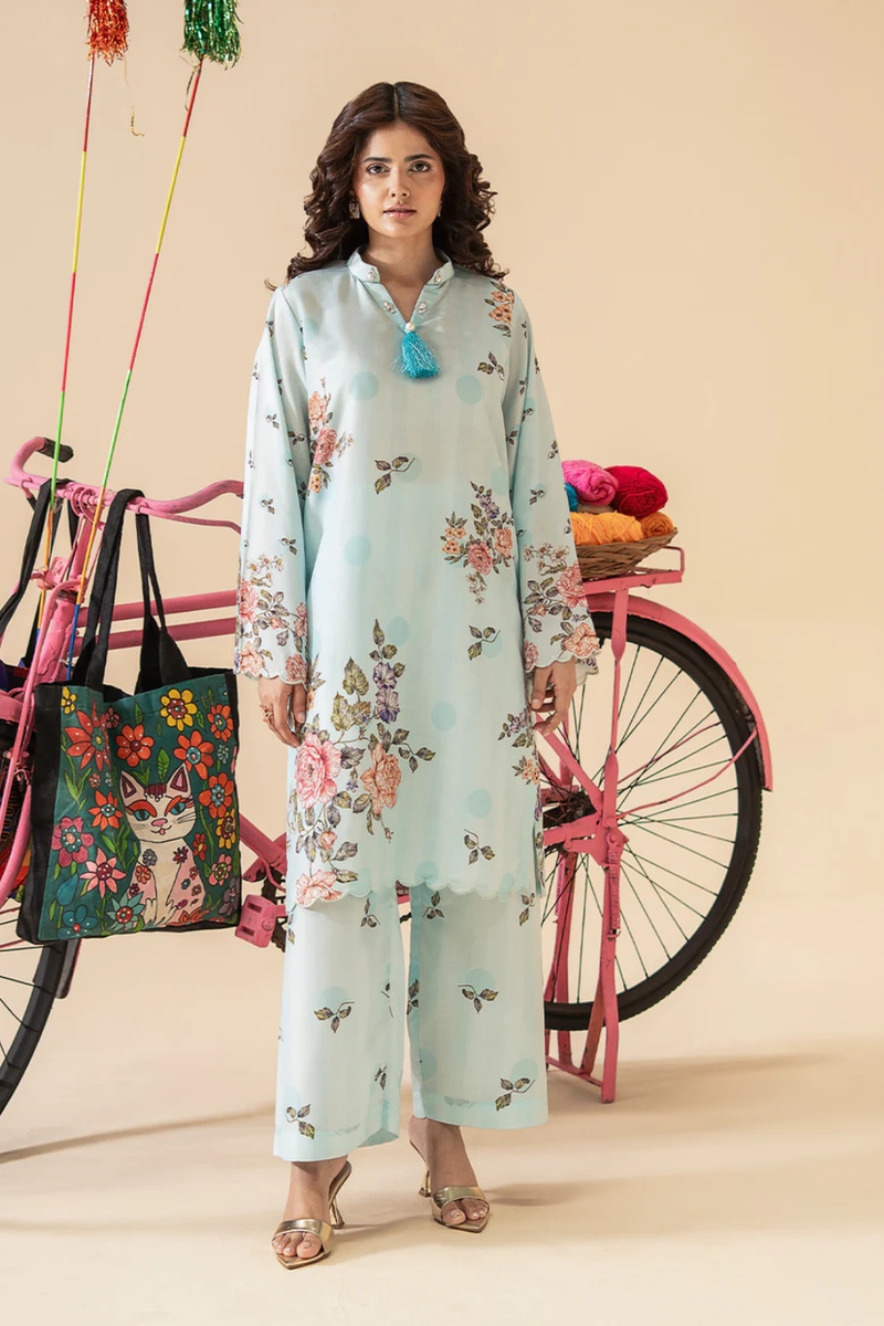 Allys Printed Lawn 2PC Suit ELAH- Pakistani Dresses