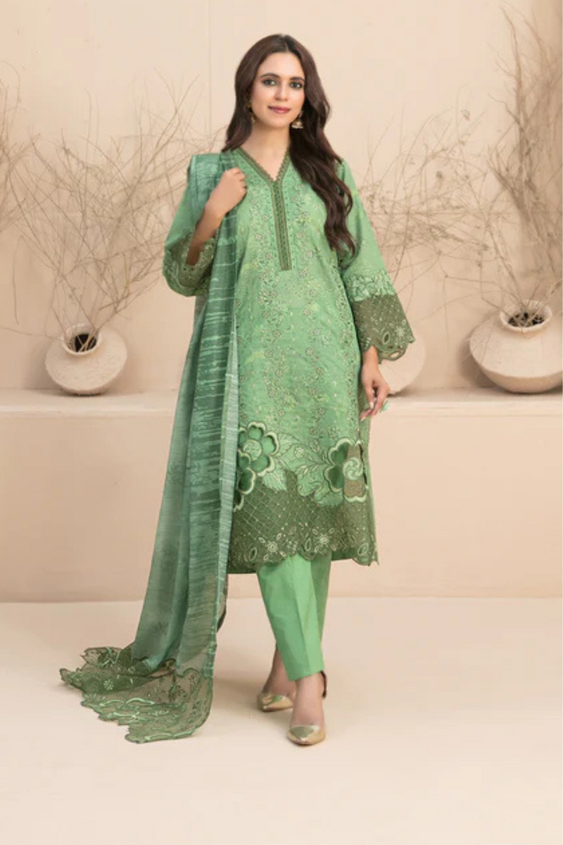 Tawakkal Embroidered Lawn Suit D-3185