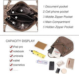 Women’s Large Multi-Pocket Hobo Bag