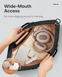 Women’s Large Foldable Travel Bag with Shoe Compartment