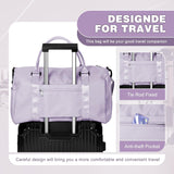 A11-Purple Gym & Travel Duffle Bag with Shoe Compartment – Large Sports Holdall with Wet Pocket for Women & Men