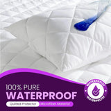 Waterproof Pillow Protectors Quilting Diamond Pattern | Pack of 4 | 50x75 cm