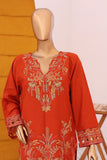 Nau Bahar Dhanak Embroidered Suit with Velvet Shawl NB-03