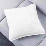 Cushion inserts, 45cm x 45cm, Extra Fluffy & Super Soft Cushion Pads - White