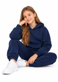 Kids Unisex Plain Hoodie and Joggers Tracksuit Set