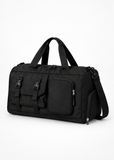 Black 32L Gym Duffle Bag with Shoe and Wet Compartments
