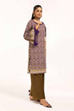 Gul Ahmed 3PC Unstitched Embroidered Cotail Suit with Printed Twill Cotton Linen Dupatta CV-42009