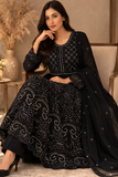 Baba Posh Embroidered Chiffon Maxi BP-04