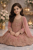 Baba Posh Girls Embroidered chiffon 3PC Suit BPG-05