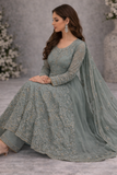 Baba Posh Embroidered Chiffon Maxi BP-07