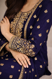 Baba Posh Embroidered Chiffon 3PC Suit BP-13