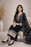 Baba Posh Embroidered Chiffon 3PC Suit BP-15