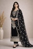 Baba Posh Embroidered Chiffon 3PC Suit BP-15