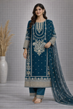 Baba Posh Embroidered Chiffon 3PC Suit BP-11