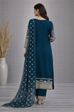 Baba Posh Embroidered Chiffon 3PC Suit BP-11