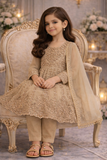 Baba Posh Girls Embroidered chiffon 3PC Suit BPG-07