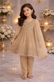Baba Posh Girls Embroidered chiffon 3PC Suit BPG-07
