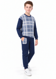 Boys Fleece Sweatshirt and Joggers Tracksuit Set