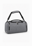 Classic Grey 42L Water-Resistant Gym Bag with Shoe Compartment – Weekend Travel Holdall with Wet Pocket