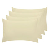 Pillow Cases Pack of 4 | Brushed Cotton | 50x75 cm