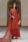 Maria B 3PC Embroidered Cambric Suit MPT-2701-B