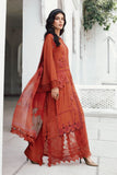 Maria B 3PC Embroidered Cambric Suit MPT-2701-B