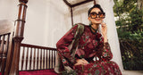 Maria B 3PC Embroidered Cambric Suit MPT-2709-A
