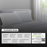 400 Thread Count Egyptian Cotton Extra Deep Fitted Sheets (40cm, White)