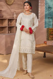 Rang-E-Noor Khadi Net 3 Piece Suit RNF-04