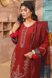 Rang-E-Noor Self Viscose 3 Piece Suit RNF-07