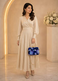Women’s Embroidery-navy Blue Beaded Floral Evening Clutch Bag with Chain – Wedding, Prom & Party Handbag