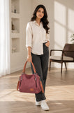 Women’s Large Multi-Pocket Canvas Tote and Handbag