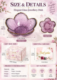 Flower Trinket Dish & Jewellery Tray – Birthday and New Home Gift for Women