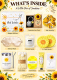 Sunflower Pamper Gift Set for Women – Self-Care Spa Birthday Hamper
